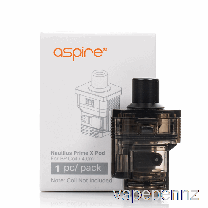 Aspire Nautilus PRIME X Replacement Pods 4mL B-Pod (BP Mesh) VAPE NZ